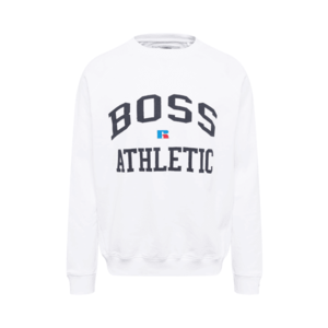 BOSS Casual Bluză de molton 'Stedman Russell Athletic' alb imagine