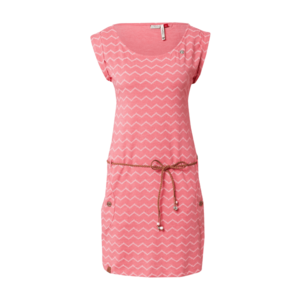 Ragwear Rochie de vară 'CHEVRON' alb / roz imagine