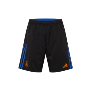 ADIDAS PERFORMANCE Pantaloni sport 'Real Madrid' negru / portocaliu neon / albastru regal imagine