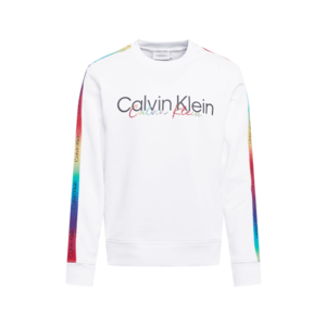 Calvin Klein Bluză de molton 'PRIDE' alb / mai multe culori / negru imagine