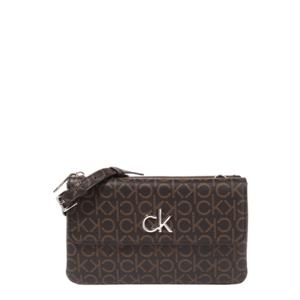 Calvin Klein Clutch maro închis / maro deschis imagine