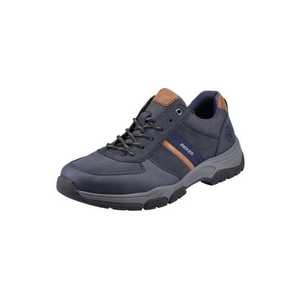 RIEKER Sneaker low albastru porumbel / maro coniac / bleumarin imagine