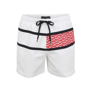 Tommy Hilfiger Underwear Șorturi de baie alb / albastru marin / roșu imagine