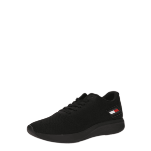 TOMMY HILFIGER Sneaker low negru / alb / roșu imagine