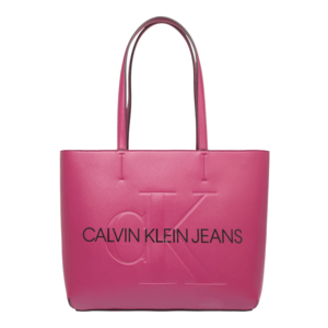 Calvin Klein Jeans Plase de cumpărături roz închis / negru imagine
