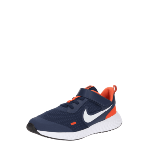 NIKE Pantofi sport 'Revolution 5' bleumarin / alb / portocaliu neon imagine