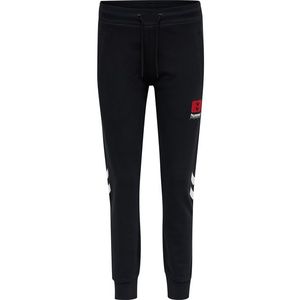 Hummel Pantaloni sport 'ALULA' negru / alb / roși aprins imagine