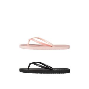 VERO MODA Flip-flops roz / negru imagine