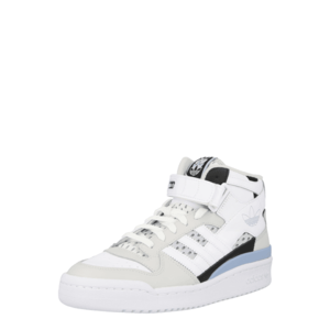 ADIDAS ORIGINALS Sneaker înalt 'Forum' alb / gri / albastru fumuriu / negru imagine