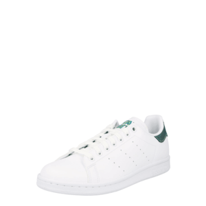 ADIDAS ORIGINALS Sneaker low 'Stan Smith' alb / negru / albastru fumuriu / verde limetă imagine