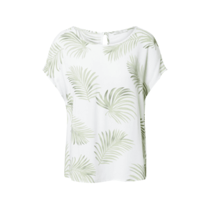Hailys Bluză 'Farina' verde / alb natural imagine