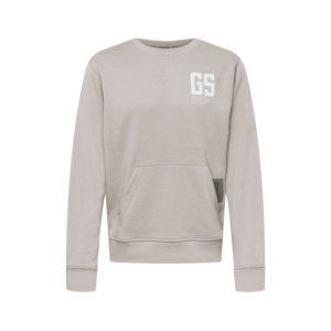 G-Star RAW Bluză de molton gri / alb imagine