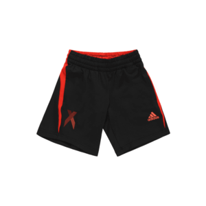 ADIDAS PERFORMANCE Pantaloni sport negru / roșu imagine