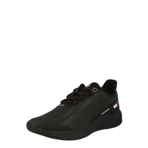 TOMMY HILFIGER Sneaker low negru / bleumarin / roșu / alb imagine