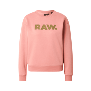 G-Star RAW Bluză de molton rosé / galben închis imagine