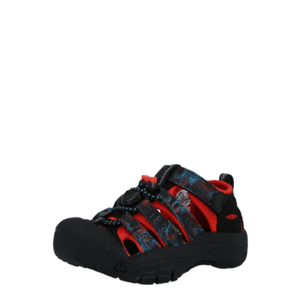 KEEN Sandale 'NEWPORT' negru / roșu deschis / azuriu imagine