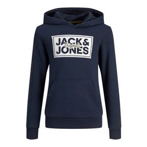 Jack & Jones Junior Bluză de molton kaki / alb / albastru închis imagine