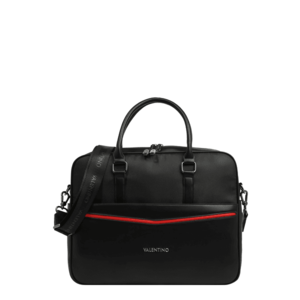 Valentino Bags Geantă laptop 'FIR' negru / roșu imagine