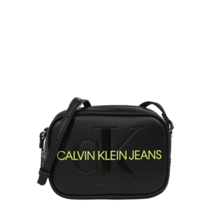 Calvin Klein Jeans Geantă de umăr negru / verde deschis imagine