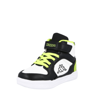 KAPPA Sneaker 'LINEUP' negru / alb / verde limetă imagine