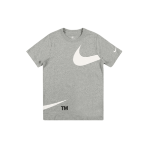 Nike Sportswear Tricou gri amestecat / alb / negru imagine