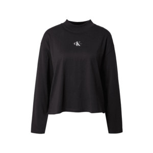 Calvin Klein Jeans Tricou negru / alb / gri fumuriu imagine