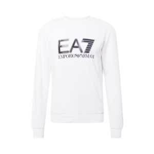 EA7 Emporio Armani Bluză de molton alb / negru imagine