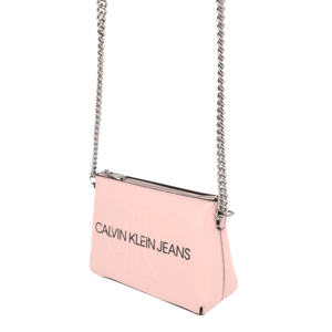 Calvin Klein Jeans Geantă de umăr roz / argintiu imagine