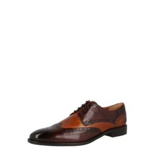 MELVIN & HAMILTON Pantofi cu șireturi 'Martin' maro coniac / maro ruginiu imagine