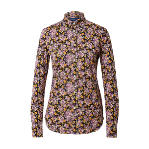 Polo Ralph Lauren Bluză negru / mauve / galben închis / mov liliachiu / galben pastel imagine