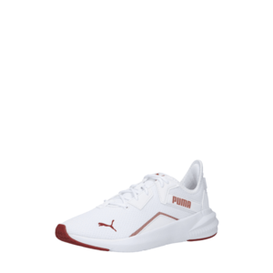 PUMA Pantofi sport alb / roșu merlot imagine