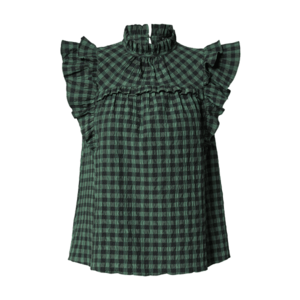 Aligne Bluză 'Enya' negru / verde imagine
