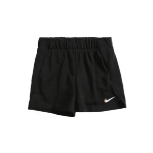 Nike Sportswear Pantaloni negru / portocaliu / alb imagine