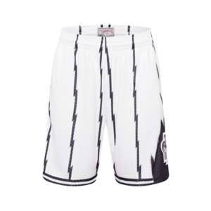 Mitchell & Ness Pantaloni alb / negru imagine