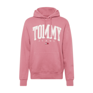 Tommy Jeans Bluză de molton alb / roșu / roz deschis / albastru închis imagine