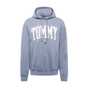 Tommy Jeans Bluză de molton albastru fumuriu / alb / albastru noapte / roșu imagine