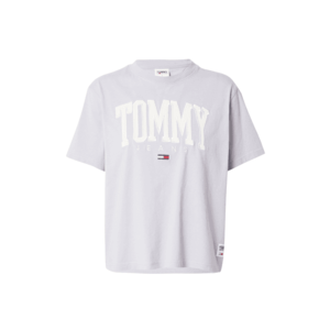 Tommy Jeans Tricou mov lavandă / alb / bleumarin / roșu imagine