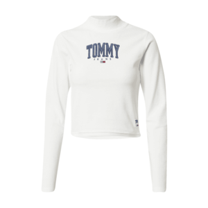 Tommy Jeans Tricou fildeş / albastru imagine