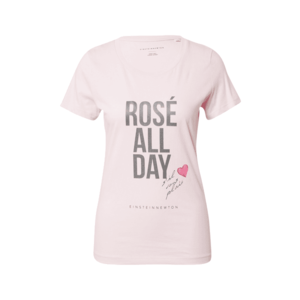 EINSTEIN & NEWTON Tricou 'Rose all day' roz / roz deschis / negru imagine