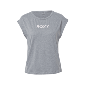 ROXY Tricou funcțional gri / alb / roz imagine