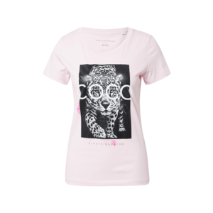 EINSTEIN & NEWTON Tricou 'Leopatd' roz deschis / negru / alb imagine