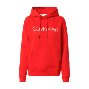 Calvin Klein Bluză de molton roșu carmin / alb imagine