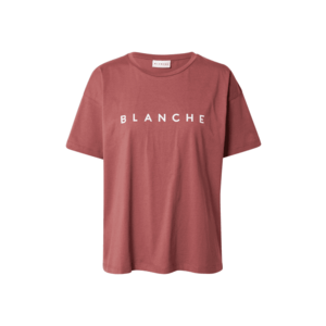 Blanche Tricou roșu pastel / alb imagine