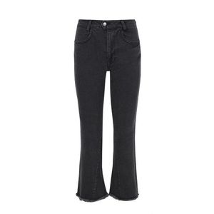 Scalpers Jeans 'Ankle Flare' negru denim imagine