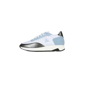 Scalpers Sneaker low 'Louise' albastru deschis / alb / gri argintiu imagine