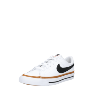 Nike Sportswear Sneaker 'Court Legacy' alb / negru / portocaliu închis imagine
