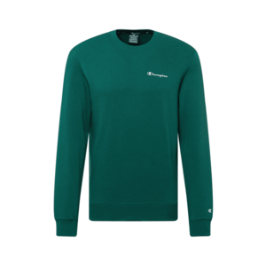 Champion Authentic Athletic Apparel Bluză de molton verde pin / alb imagine