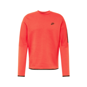 Nike Sportswear Bluză de molton roșu neon / negru imagine