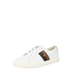 Lauren Ralph Lauren Sneaker low 'JANSON' alb / maro / negru imagine