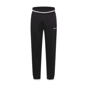 Champion Authentic Athletic Apparel Pantaloni 'Overlay' negru / alb imagine